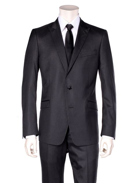 versace pin stripe suit cost|Versace men's designer suits.